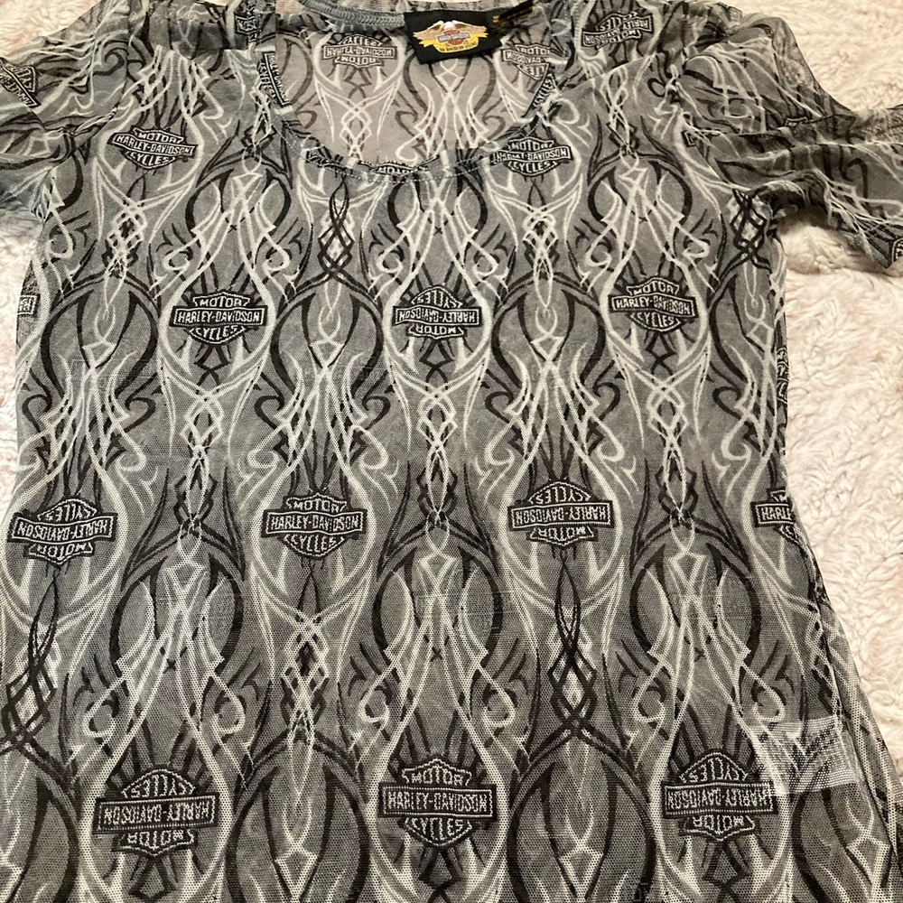 Cute Harley Davidson top